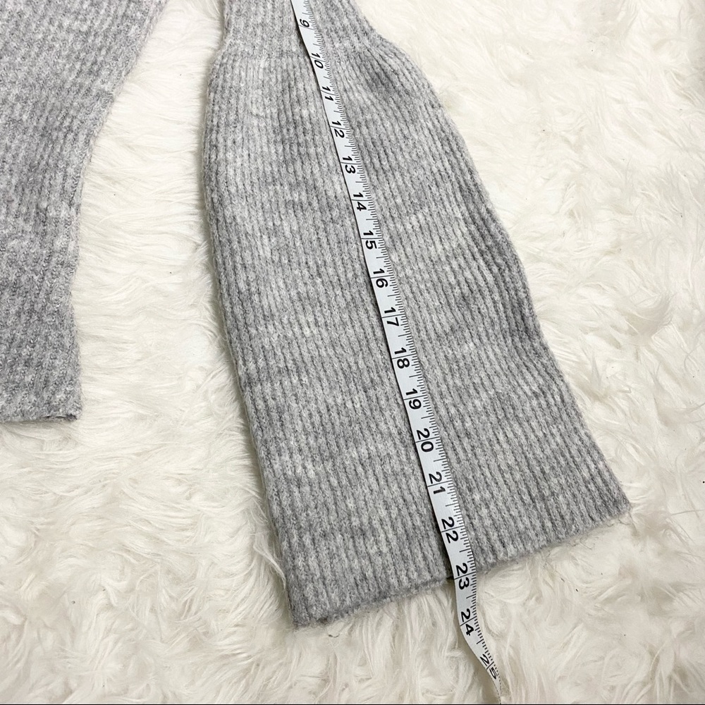 RACHEL ROY Gray Flared Sleeve Sweater - Picture 3 of 6